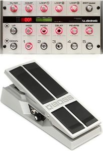 TC Electronic G-System Multi-FX Floor Processor + Boss FV-500H... - Value Bundle