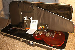 Gibson Les Paul Model 50's Tribute 2013 Electric Guitar, Wine Red, USA Made