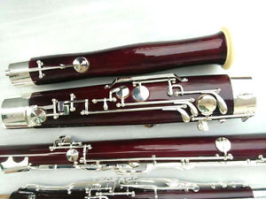 New Bassoon C tone 26 keys great maple + Fine quality Free case #BS7