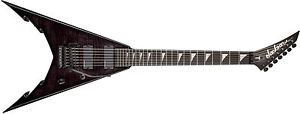 Jackson Corey Beaulieu USA Signature KV7 - Ebony Fingerboard - Transparent Black