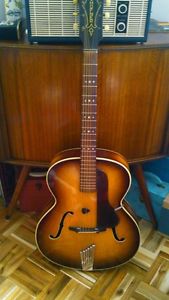 1957 hofner senator beautiful guitar early serial number 4564