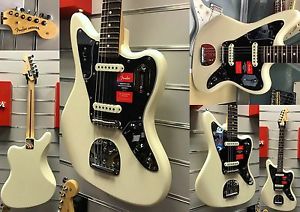 FENDER American Jaguar Professional OW-RW Olympic White-Sofort Lieferbar!!