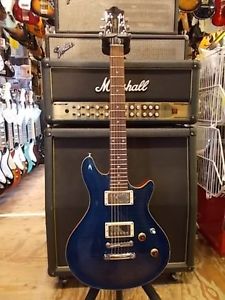 Edwards E-PO-100D See-Through Blue Electric Guitar Free Ship from JAPAN #T318