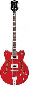 Gretsch G5442BDC Electromatic Hollow Body 30.3" Short Scale Bass - Transparent