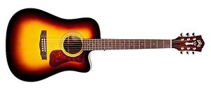 Guild Westerly Collection D-140CE Sunburst 384-0405-837