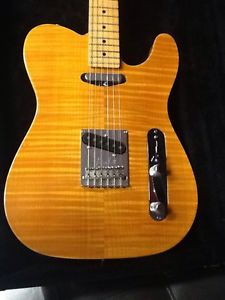 BEAUTIFUL 2012 Fender SELECT CARVED TOP Telecaster  FLAMED MAPLE USA