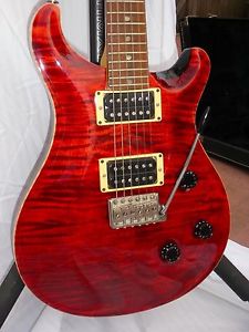 PRS Paul Reed Smith Crimson Flame Top CE 24  Buy It Now Price Reduced!!
