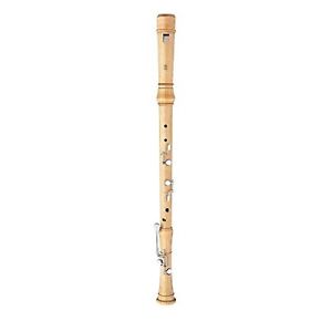 Wooden Bass Recorder With Softcase & Direct Blowing Cap YRB-44D Maple JAPAN F/S