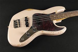 Fender Signature Model FLEA Jazz Bass, Rosewood Fingerboard, Roadworn Shell Pink