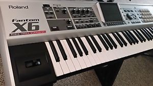 Roland Fantom X6 Keyboard Synthesizer with Supreme Dance SRX-05 Exp & 512MB RAM!
