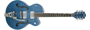 Gretsch G6120SH-HBLU Brian Setzer 2-Tone Hot Rod TV Jones Setzer Harbor Blue