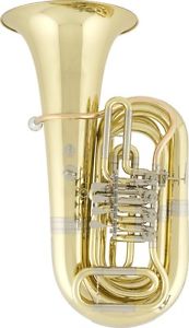 Cerveny CBB684-4 Tuba in B - Messing lackiert