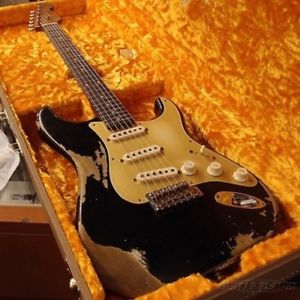 NEW Fender  ''Roasted '59 Neck'' Stratocaster Heavy Relic -Aged Black-/512