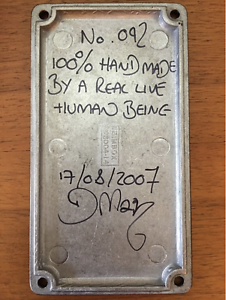 D*A*M DAM Ram Head fuzz guitar effect pedal - Black - 2007 - No. 92