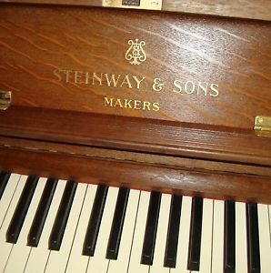 HOCHWERTIGER STEINWAY & SONS Klavier Konzertpiano Flügel Piano Pianino VERTEGRAN