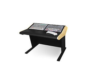 Sterling Modular Multi-Station | 2 Bay Studio Desk | Natural Maple Trim