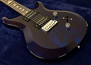 NEW!! RARE CHEVRON FLAME TOP!! PRS USA S2 CUSTOM 24 WHALE BLUE! WITH PRS GIGBAG!
