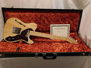 Fender, '97 N.O.S_Thinline Telecaster, Natural Finish, Semi-hollow, New Old stk