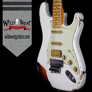 Fender Custom Shop White Lightning Floyd Rose Stratocaster OWT over 3TS 22 Frets