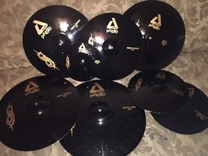 Paiste Cymbal Set(BLACK)  - LIMITED - SLIP KNOT Edition