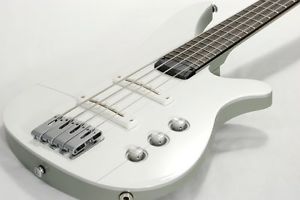 YAMAHA RBX4A2 White Aricraft Gray Electric Bass Jazz Bass 2014 Light Weight w/SC