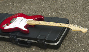 Fender Strat Plus Deluxe in Rare Lipstick Red Burst 1993 Made in USA