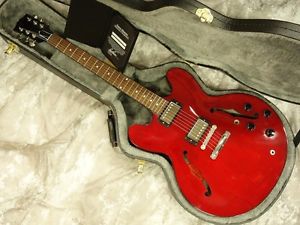 Gibson Memphis ES-335 Studio 2016 Wine Red  guitar FROM JAPAN/512