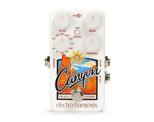 NEW Electro-Harmonix EHX Canyon Delay and Looper Pedal Reverb w/ Tap Tempo