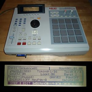 Akai MPC 2000XL 1GB CF Card Drive 32MB RAM FULLY SERVICED