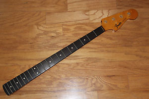 1964 Fender Vintage Jazz Bass Neck Original Finish Original Decal