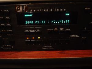 Vintage Ensoniq ASR-10R Rack with SCSI