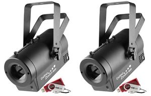 2 NEW CHAUVET DJ Gobo Zoom USB Projector