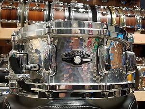 TAMA PA455HN 5.5X14 Hamd Hammered Aluminum snare drum RARE! MAKE AN OFFER!