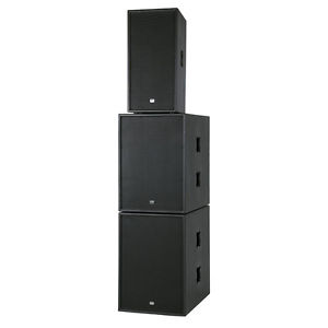 DAP-Audio Clubmate III Aktiv Lautsprecherboxen Set mit 4 x 15" Woofer und 2 x Sa