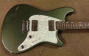 John Page Classic Ashburn HH Electric Guitar Cadillac Green MIJ, C Neck, Dlx Bag