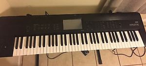 Korg Krome 73-Key Synthesizer Keyboard Workstation W/ Semi-weighted Keys