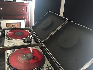 Technics SL-1200MK5 DJ Direct Drive Professional Turntable  With Flight Cases