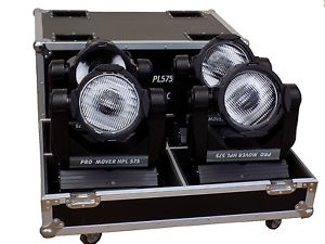 High Power HPL 575 Moving Head Fixture w/lenses , cables & Flight Case New