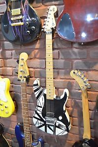NOS Charvel Art Series EVH Van Halen Electric Guitar Black & White Inv # RG12.5
