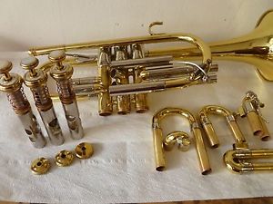 1930'S F.E OLDS "THE OLDS" CORNET.