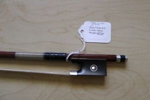 Violin Bow Arcos Brasil Silver Mount Made in Brazil Phil Salazar Hand Selected