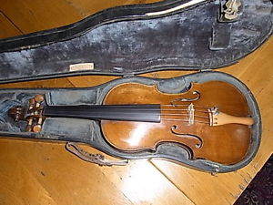 4/4 English Violin Furber School ca. 1810, Hill Case