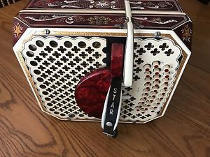 STAR CONCERTINA KEY OF A-FLAT