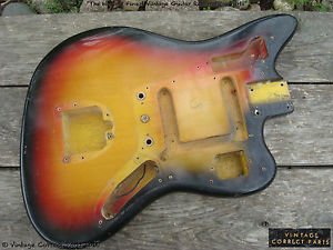 Vintage 1965 Fender Jaguar PROJECT BODY - 100% original 1964 WOW! PRE-CBS 1966