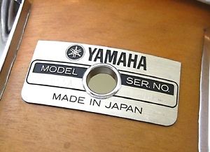 YAMAHA SD-055A Real Wood cutting rim Snare Kozo 0 series RARE VINTAG