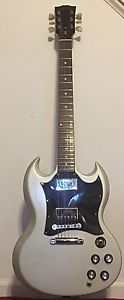 2001 Gibson Electric Guitar platinum silver SG Special SN 03111359