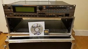 ROLAND XV5080 V1.30 W/RACK CASE + 128MB RAM + 32MB SM CARD W/LARGE SOUND LIBRARY