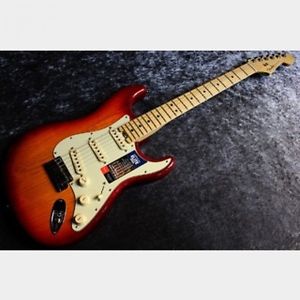NEW Fender American Elite Stratocaster ASH Aged Cherry Sunburst/Maple/512