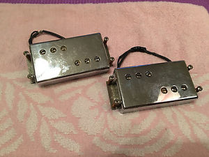 Vintage Fender Guitar Pickup Wide Range Humbucker Seth Lover matched PAIR 1970's