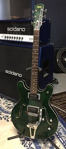 Rare 1966 Yamaha SA-30 electric guitar Very Clean! Aruga Green fresh setup